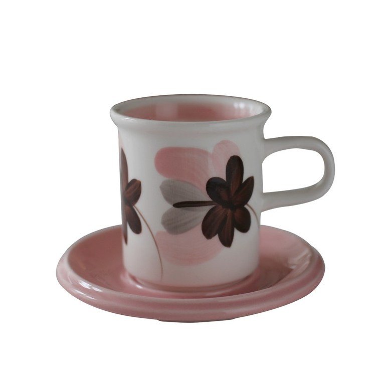 아라비아 핀란드 빈티지 레트로 빈티지 커피잔 접시 컵앤소서 (6종), 블루 B타입, 1개, 현재가 30,880원