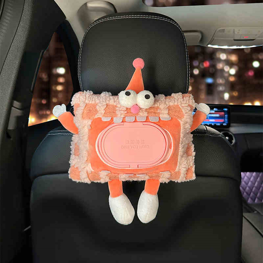 도림 가로형 귀여운 땡글이 파우치 커버 물티슈 케이스, 핑크, 1개 15,900원