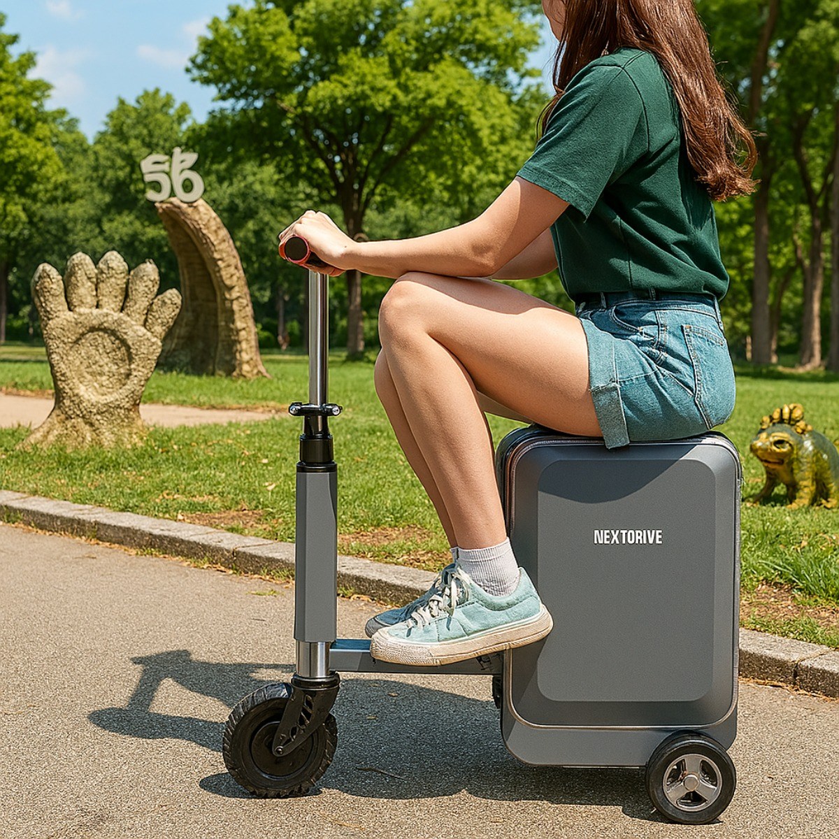 엔디브 최대 30km 전동 캐리어 타는캐리어 기내용 여행용가방 스마트 케리어 674,000원