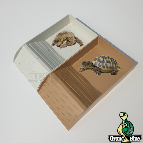 신개념 육지거북 물그릇 풀장 No.2 파충류 대형물그릇 양서류 소라게 전용 물그릇 18,800원