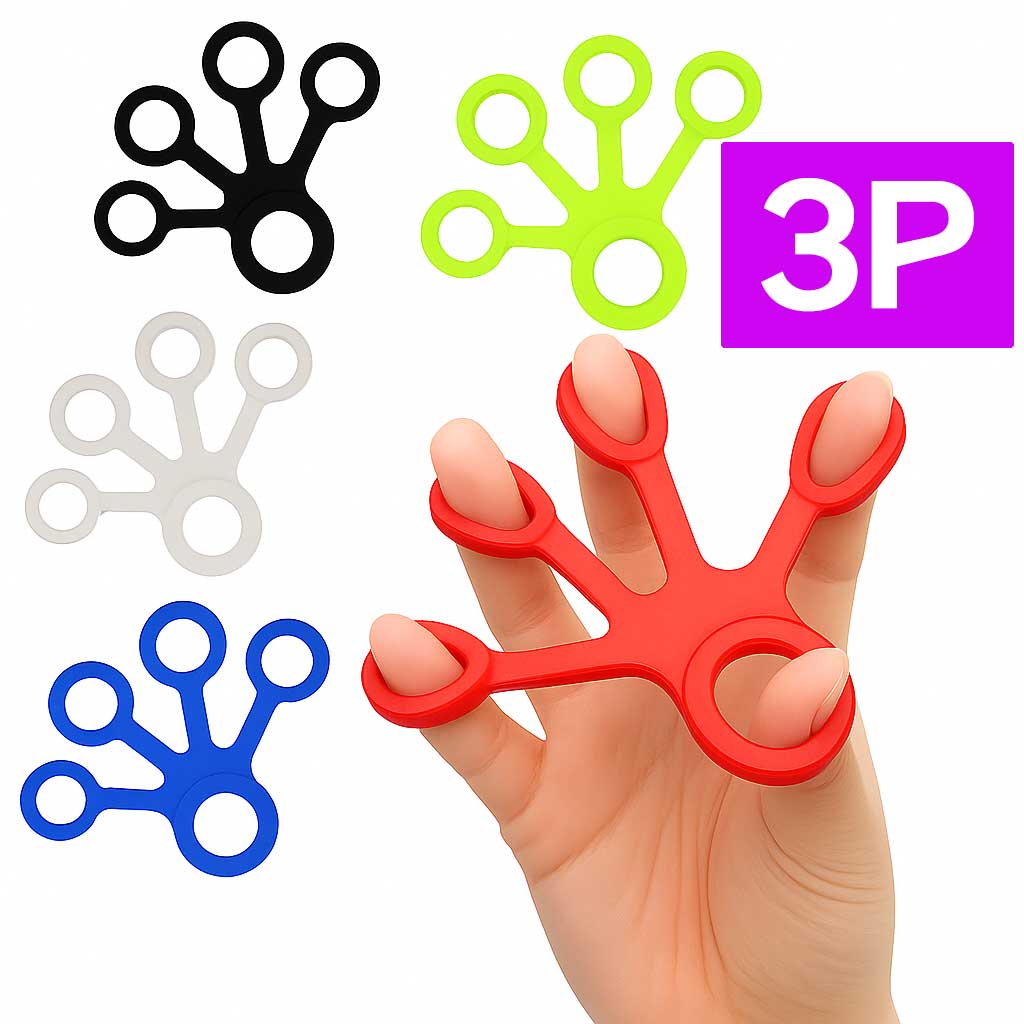 제이킨 3P세트 손가락운동악력기 손악력 운동기구 압력기 손악력기 실리콘 손 완력기 7,900원