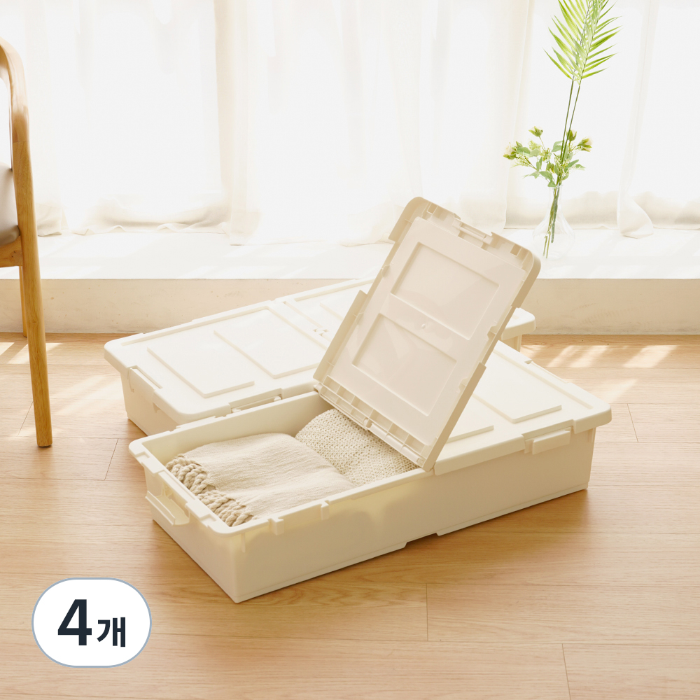 라이피스트 국내 제조 트레인 언더베드 리빙박스 낮은형 39,790원