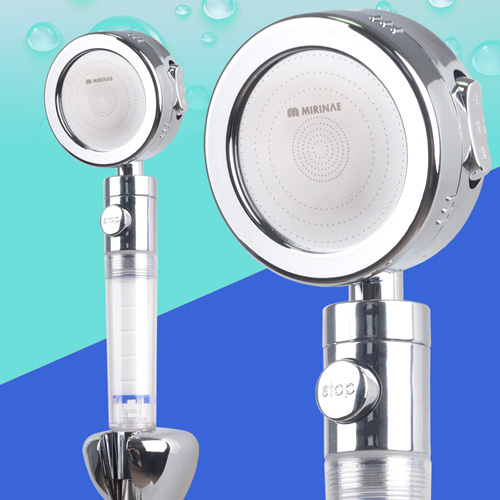 미리내 3단 온오프 수압상승 필터 샤워기 헤드 12,900원