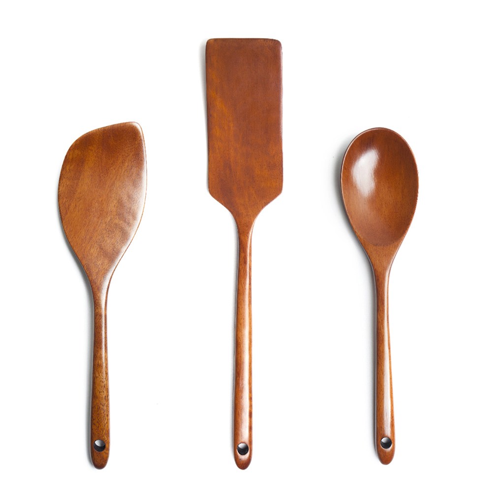 이신공방 국산 옻칠 나무 조리도구 3종세트 (다용도주걱 뒤집개 볶음주걱), 1세트, 옻칠컬러, 조리도구3종세트(다용도주걱 뒤집개 볶음주걱) 33,800원