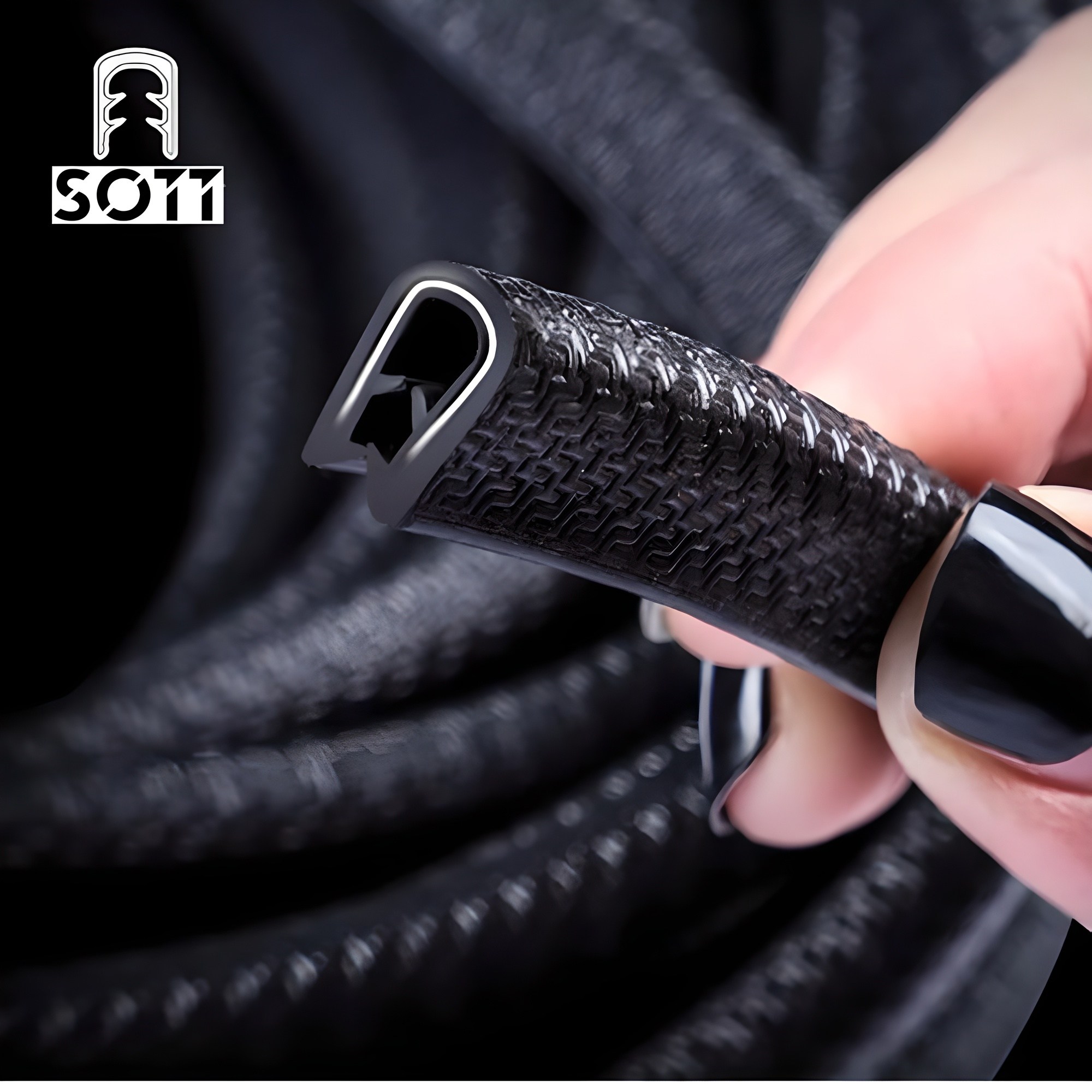 CYJ company 자동차 문콕방지 몰딩 도어 가드 U형스테인리스 PVC특수고무 충격완화 10,700원