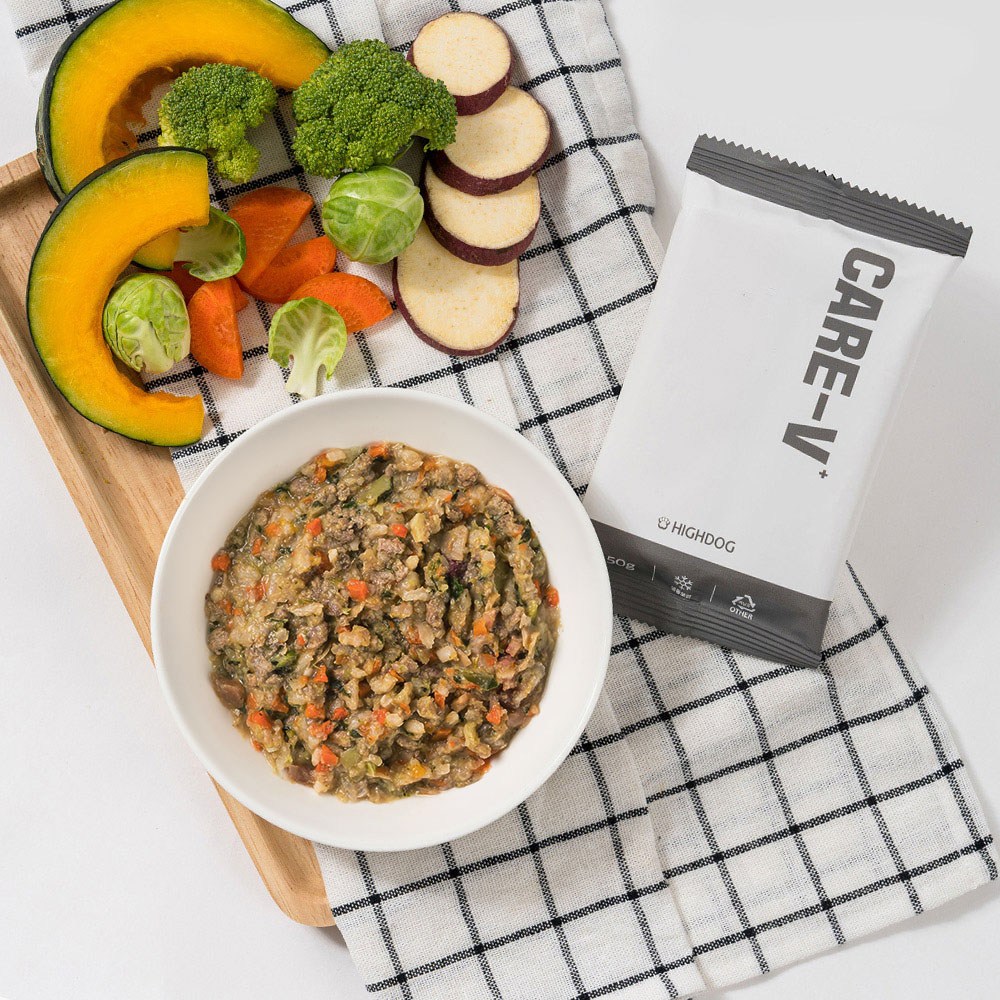 [하이독 케어브이] 샘플팩 400g 종합 신장 췌장 간 심장 당뇨 알러지 처방식, 50g, 8개, 닭 19,900원