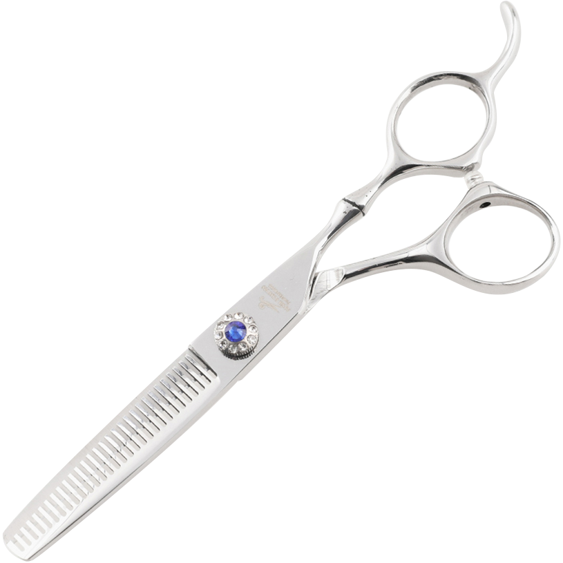 아이치 셀프 커트 헤어컷 학원용 홈케어용 미용가위 틴닝 숱가위 AI-YS30, YS30_6.0 실버, 1개 31,400원