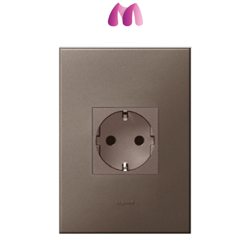 머슬전기 르그랑 아테오 국내용 1구 콘센트 마그네슘 34,500원