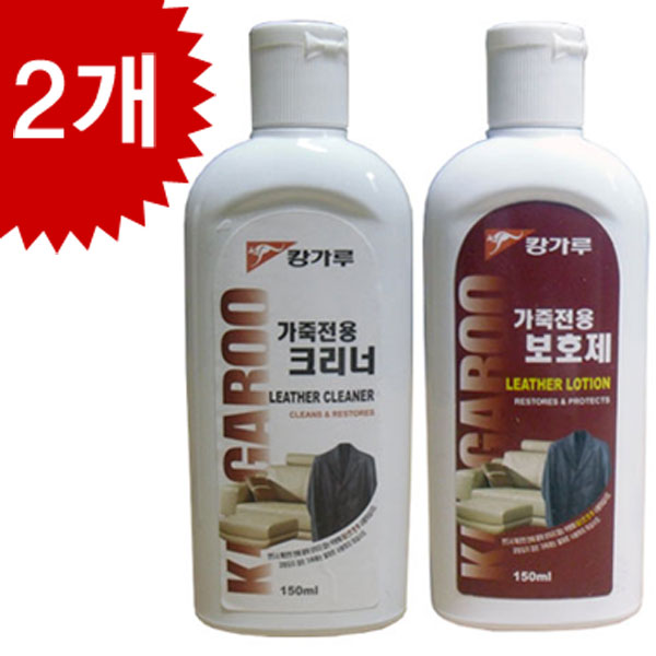 캉가루 가죽크리너+가죽보호제/얼룩제거/클리너/가죽 7,090원