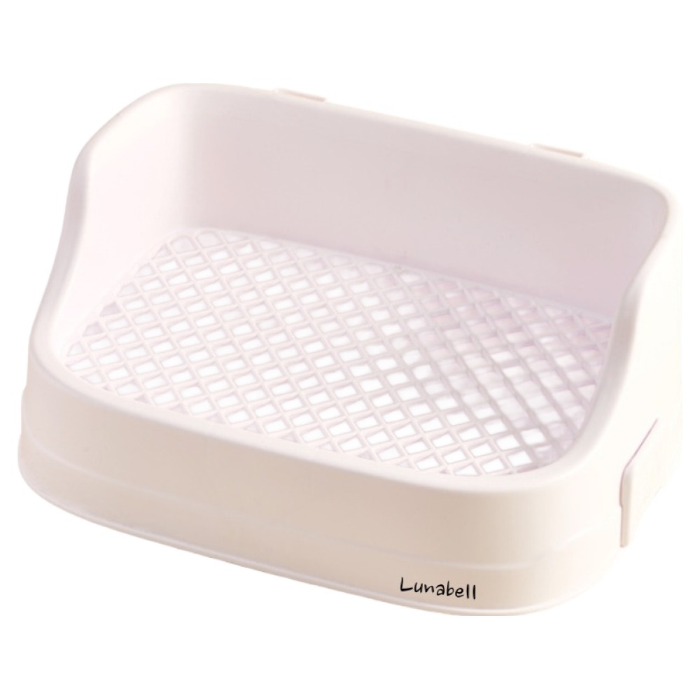 루나벨 토끼 화장실 배변판 36 x 24 x 15.5 cm, 1개, 화이트 14,200원