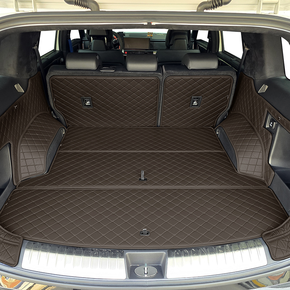 비비키 프리미엄 풀커버 트렁크매트, 디올뉴 싼타페 MX5 5인승 2023년형~ 가솔린/하이브리드, 다크브라운 128,000원