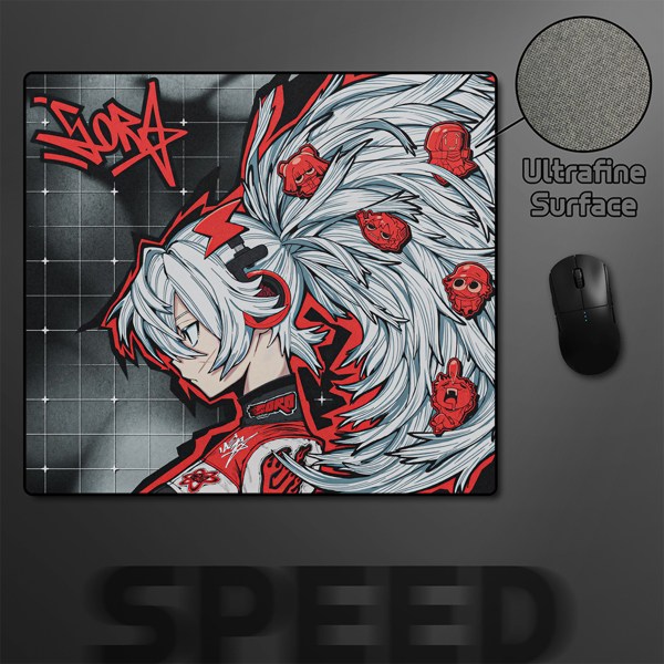 Wallhack SP-004-Drift Sora 게임용 마우스 패드 FPS 게이머 마우스 패드 게임 전문 전자 스포츠 매트 잠금 장치 노트북 책상 매트 28,500원