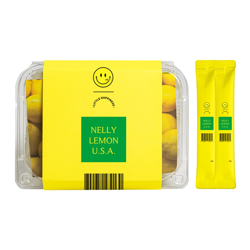 넬리 레몬 U.S.A. 미국산 레몬착즙액 원액 NFC착즙 레몬수, 84개, 12g 57,000원