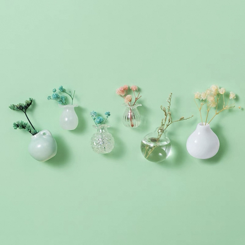 은희마법 귀여운 초미니 꽃병 냉장고 자석 6종 세트 35,740원