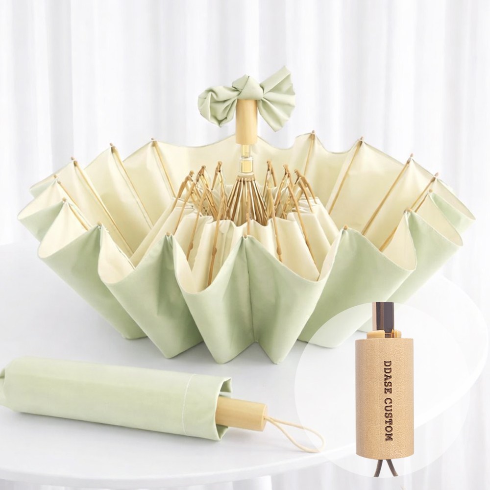 DDASE 고급 3단 우양산 UV차단 손잡이 각인 선물용 19,800원