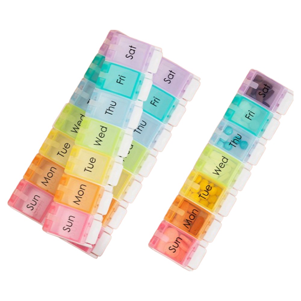 생기당 원터치 7일 알약케이스 일주일 알약통 1+1특가, 1세트 6,500원