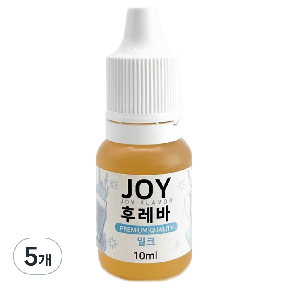 조이후레바 아로미조이 슬라임재료 10ml, 5개, 밀크 16,500원