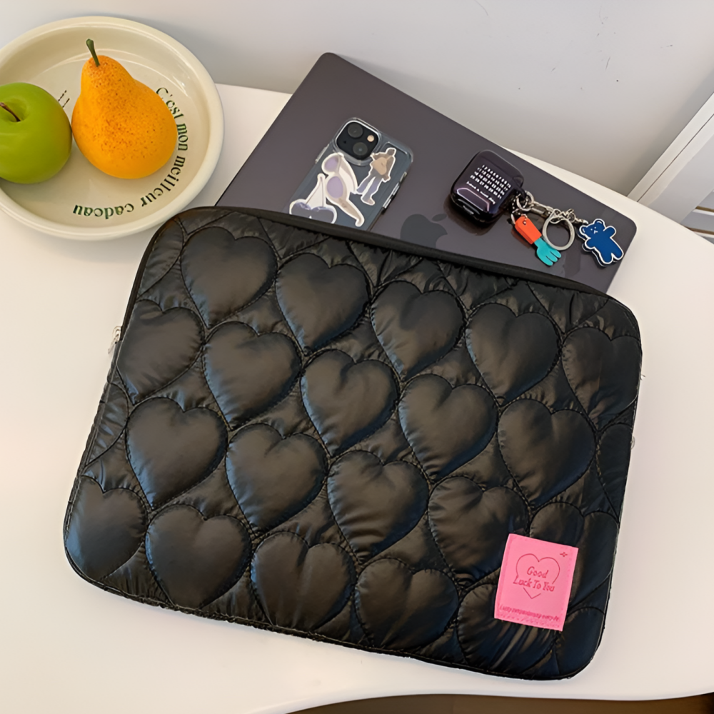 가온루트 하트 태블릿 갤럭북 아이패드 맥북 LG그램 13인치 14인치 노트북 파우치 13,900원