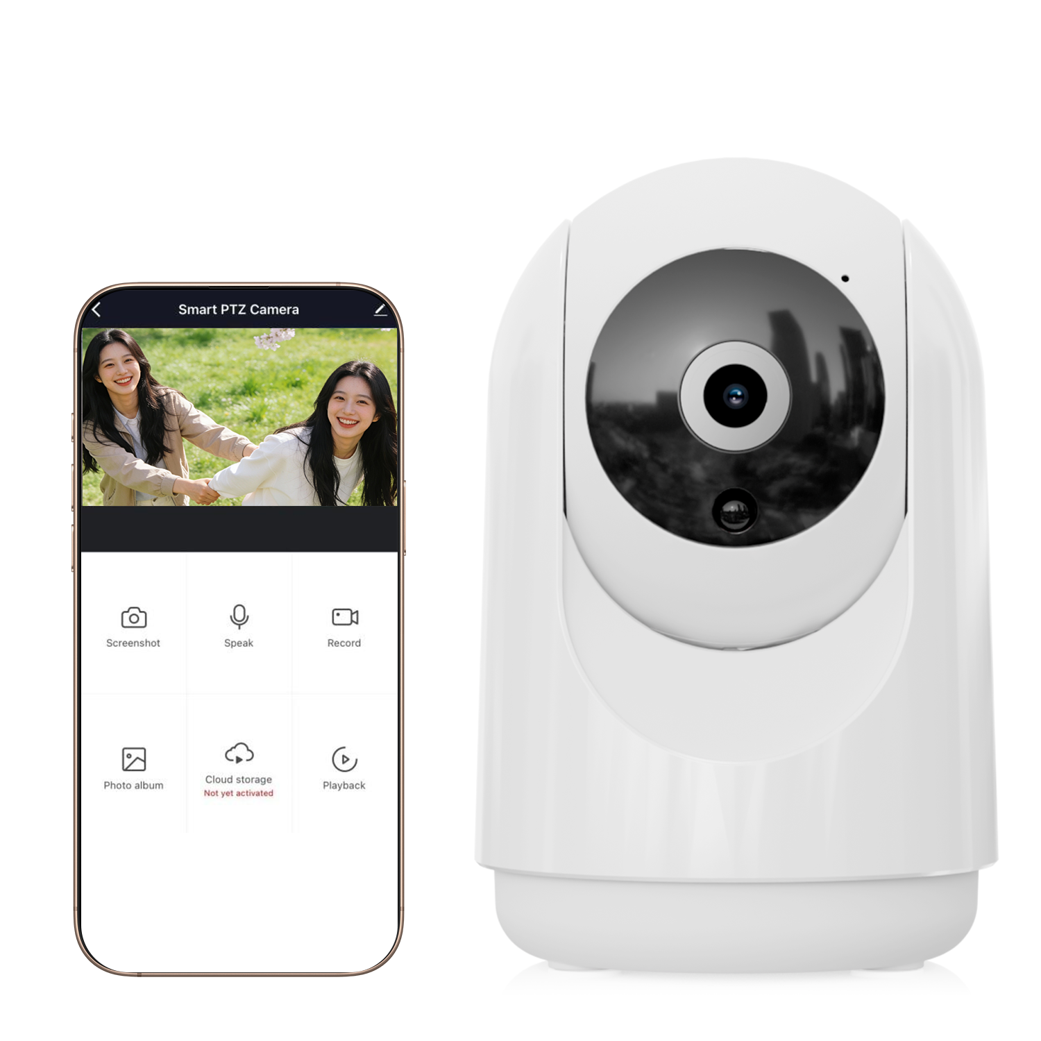 1080P FHD 360도 비전 WIFI 실내 카메라 카메라 가정용 홈 CCTV, IPC286-White 48,800원