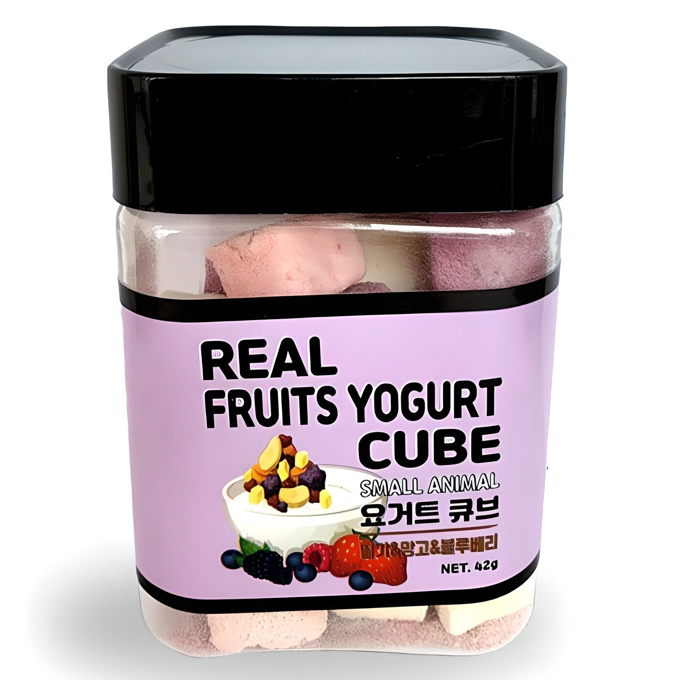그로비타 소동물 동결건조 과일요거트 큐브 간식 딸기 + 블루베리 + 망고 7,000원