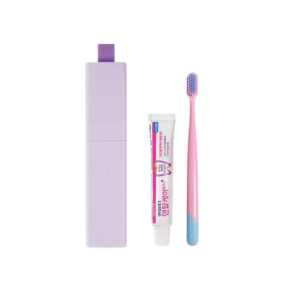 마카롱 루미 휴대용 치약칫솔세트, 여행용 양치키트 5,500원