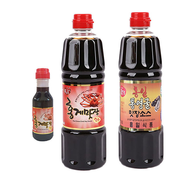 홍게간장 200ml 증정 홍게맛장소스 홍일 통영굴맛장소스 굴간장 18,620원