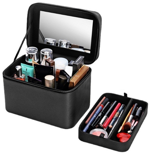 멀티 거울 메이크업 박스 여행용 파우치 화장품 가방, 1개, 거울 메이크업 22,400원