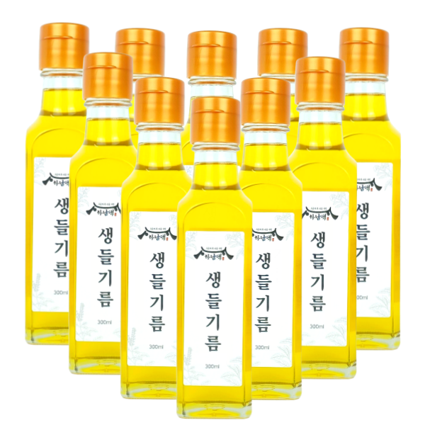 하남댁 건강지키미 저온압착 생들기름, 10개, 300ml 73,900원