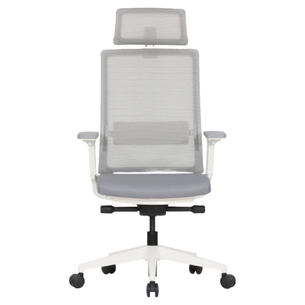 올즈 바스토 DAILY 메쉬 컴퓨터의자 화이트, 라이트그레이 300,000원