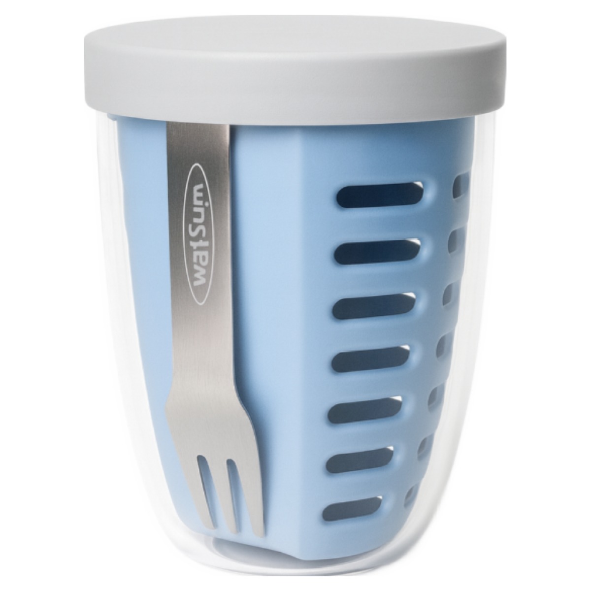 (왓썸) 1+1 휴대용 과일컵 물빠짐 과일통 도시락 컵 후르츠팟, 2세트 31,790원