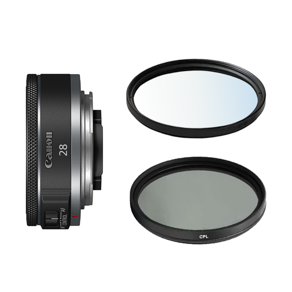 캐논 RF 28mm F2.8 STM / UV + CPL필터 세트 425,000원