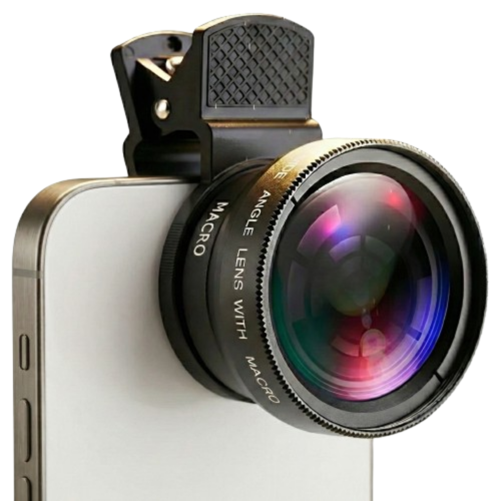 루나리브 탈부착식 휴대폰 광각 렌즈, 1개, 블랙 10,600원