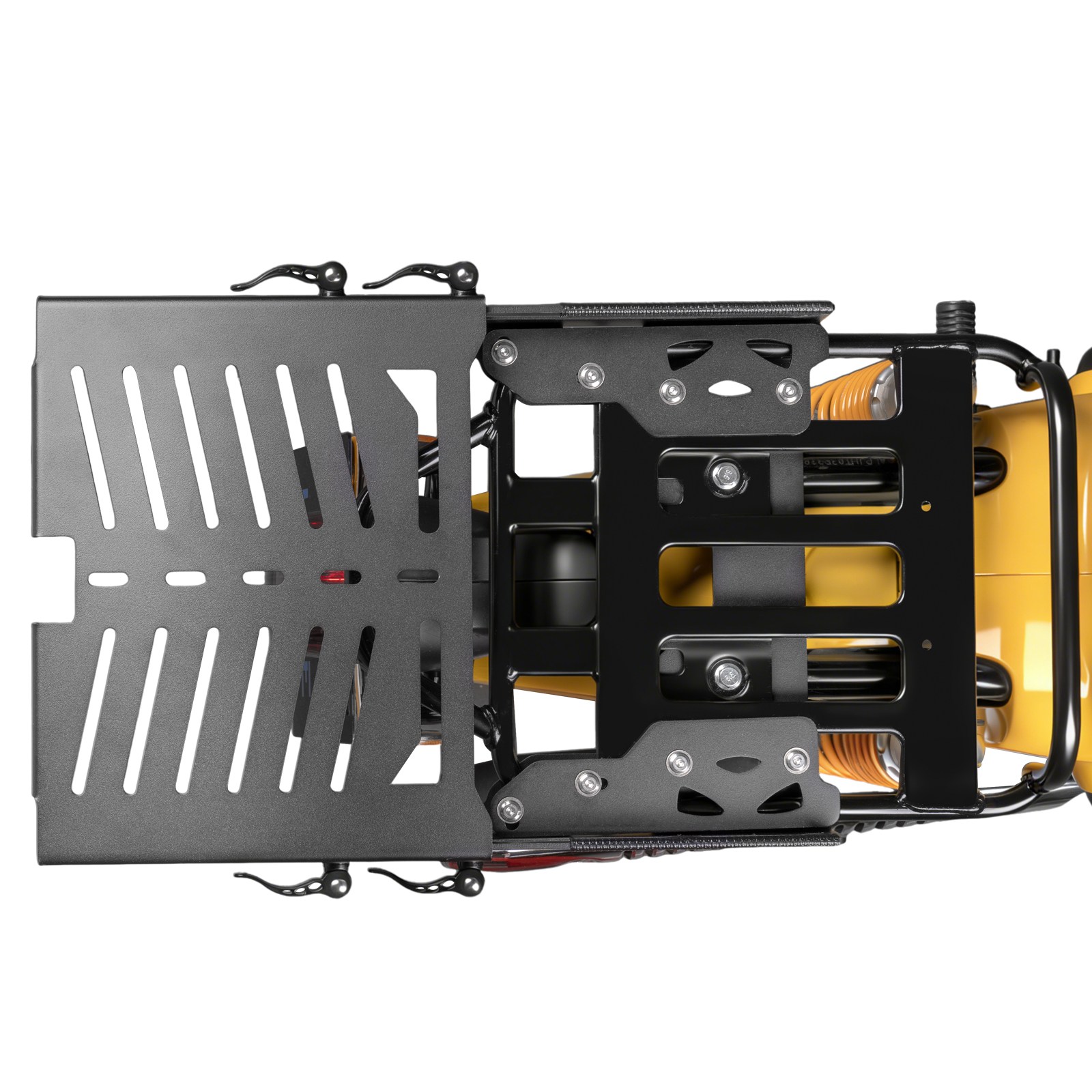 CUBLAND 슬라이드 짐대 슈퍼커브 헌터커브 탑박스 브라켓 오토바이 리어캐리어, 1개 158,000원