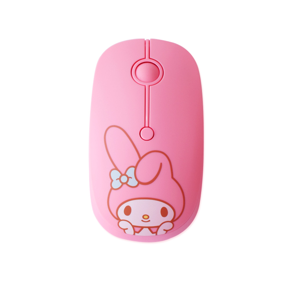 산리오캐릭터즈 마이멜로디 저소음 무선마우스, HK-W330M, 핑크 19,500원