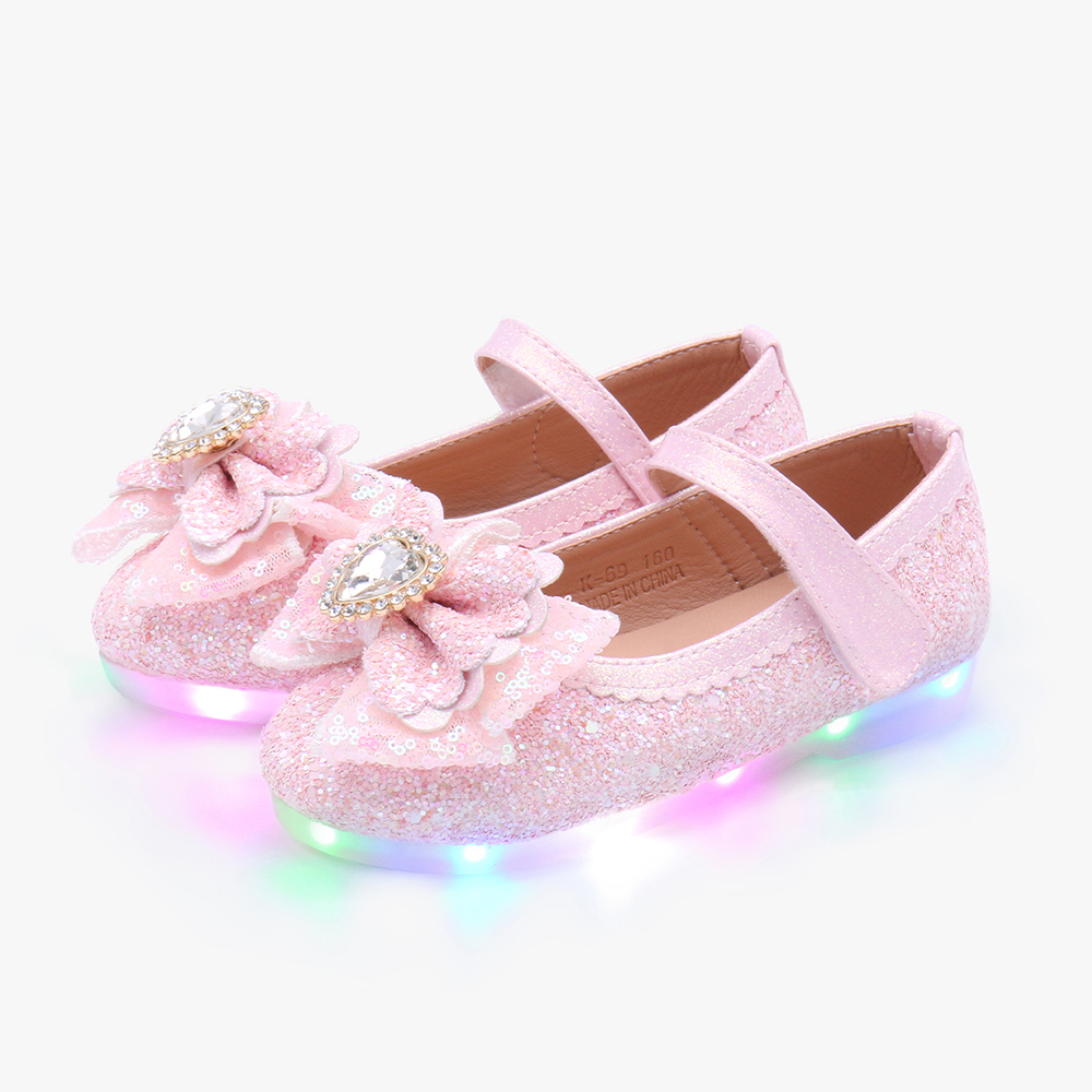 키펀트 여아용 글리터 하트 LED 구두 K-69 41,900원
