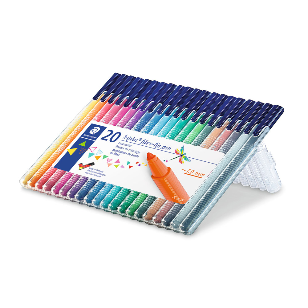 스테들러 트리플러스 삼각사인펜 20색세트 323 SB20/싸인펜 16,900원