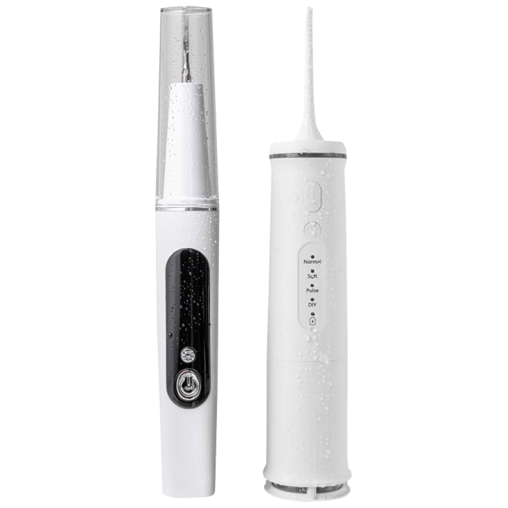 [치과공식판매] 원웨이 워터 구강세정기 무선 물치실 휴대용 구강청결기 스탠다드 V2 1+1, 2개 79,900원