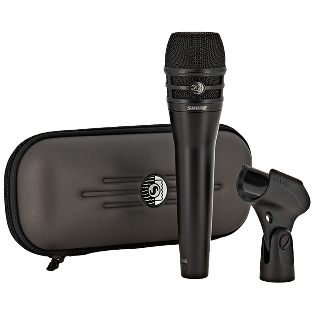 SHURE KSM8 슈어 유선 마이크 보컬용 행사용 공연용 다이나믹 마이크 블랙 [정품] 690,000원