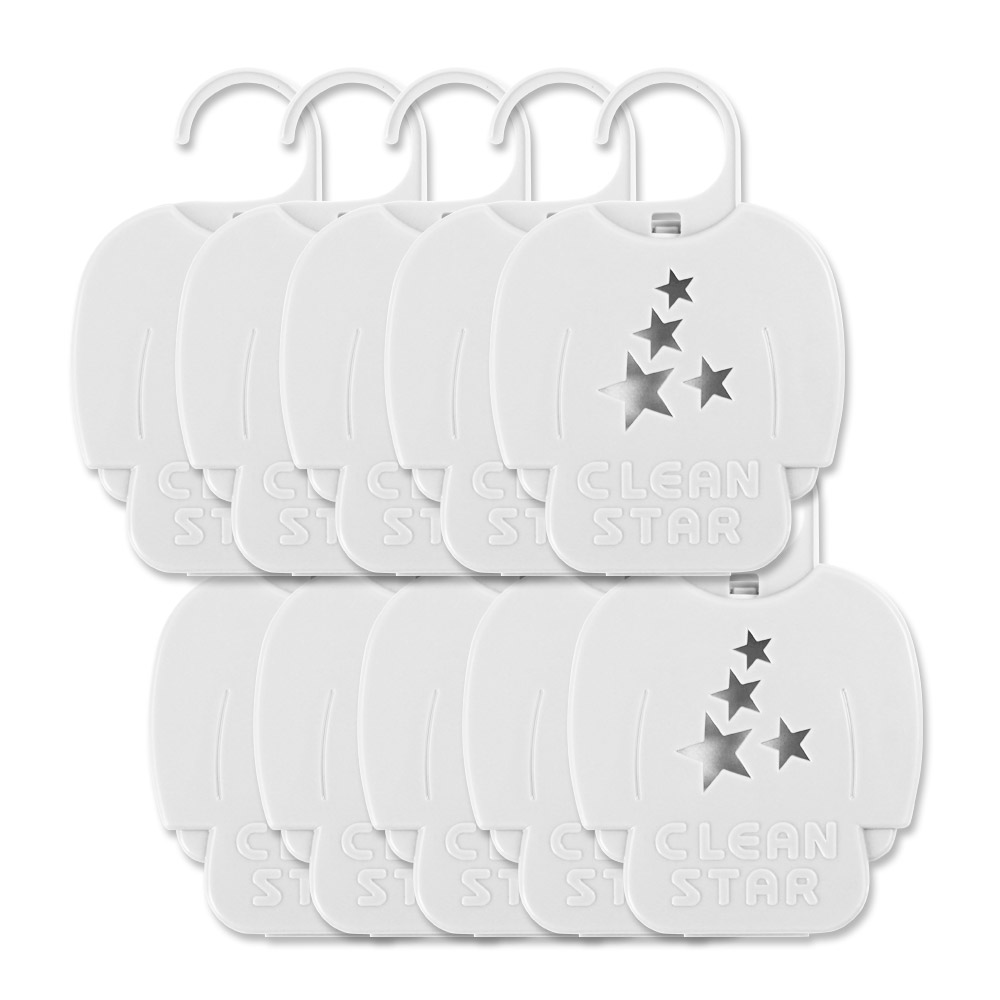 크린스타 옷장탈취제 로즈마리향 걸이형 옷장 냄새제거 탈취 방충 옷장용탈취제, 10개, 4g 11,900원