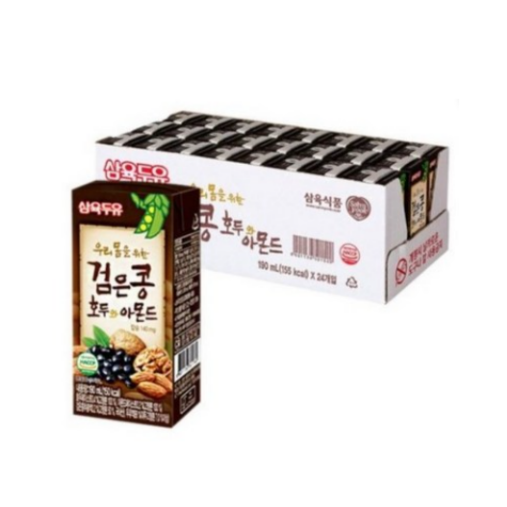 삼육두유 검은콩 호두와 아몬드 24팩 190ml 17,500원