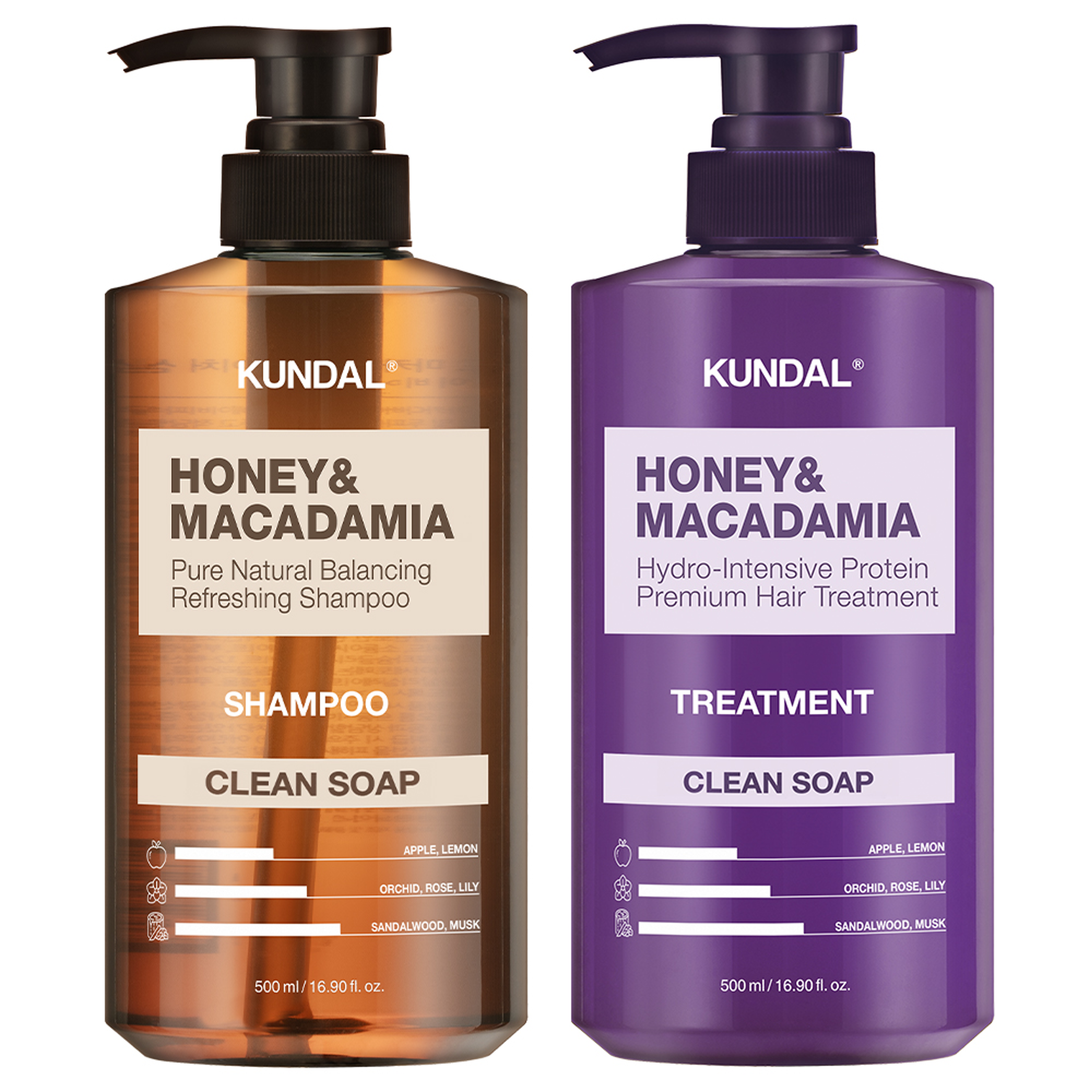 쿤달 네이처샴푸500ml + 트리트먼트500ml 클린솝향 14,760원