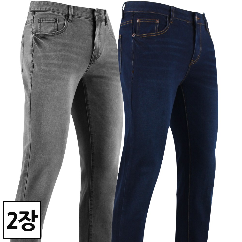 2장 [더맨월드] 사계절 남자 SA 스판 슬림핏 데님진 _ 데일리 스판 기본템 청바지 M1758 44,800원