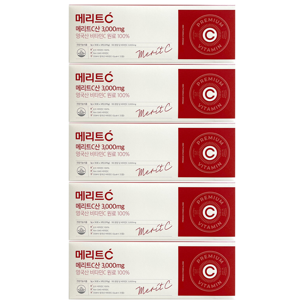 휴온스메리트C산 3000mg x 90포 5개 451,800원