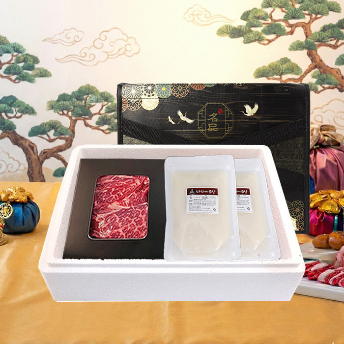 명절선물세트 횡성축협한우 국거리 사골곰탕 보양식세트 39,980원