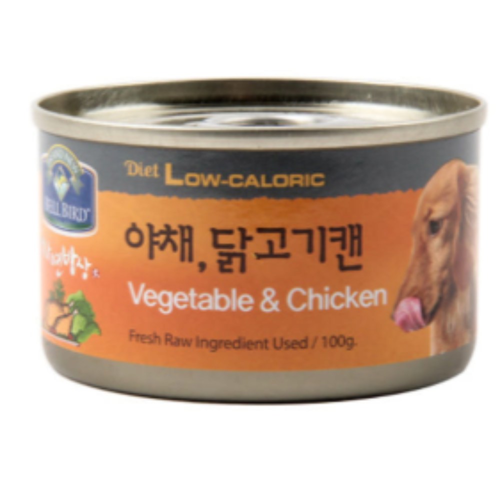 벨버드 애완동물 자연밥상 원형캔 간식 34,000원