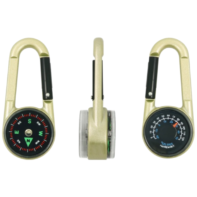 웨어하이 등산 캠핑 아웃도어 나침반 온도계키링 10,900원