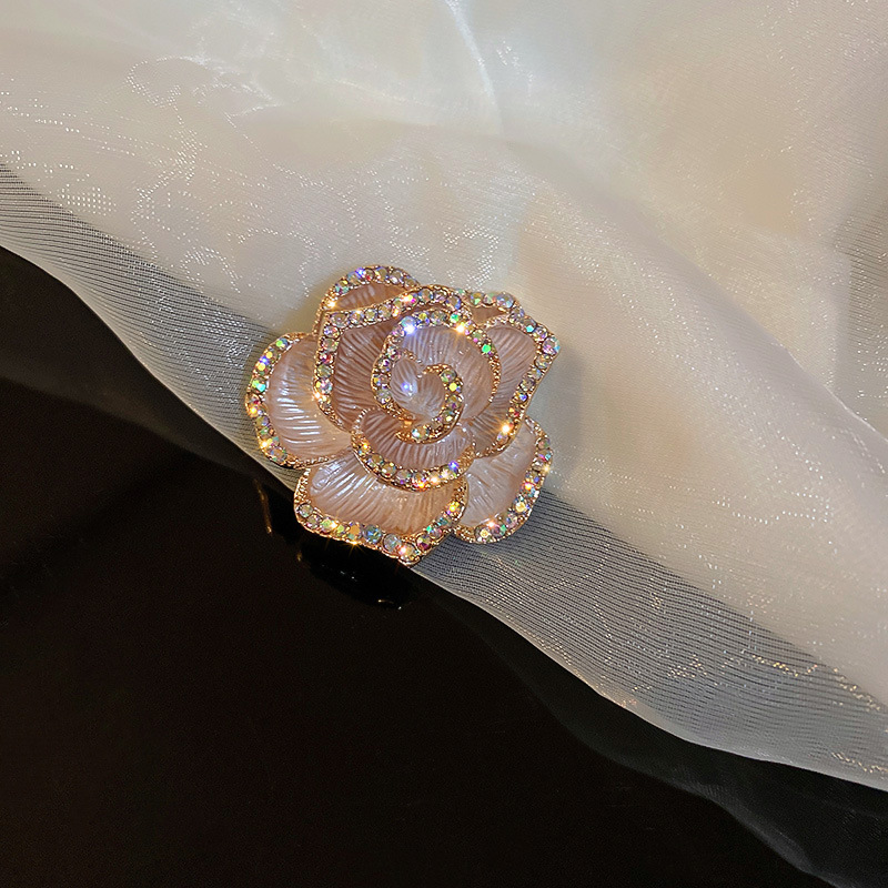 모델엄마 샤인 플로르 로즈 장미 브로치(2colors) 9,900원