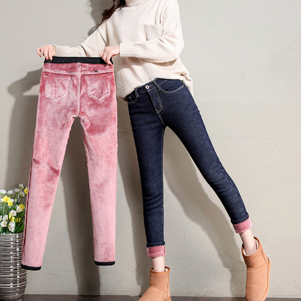 fooi 무료배송 후끈후끈 융 기모데님팬츠 기모청바지 밍크청바지 19,900원