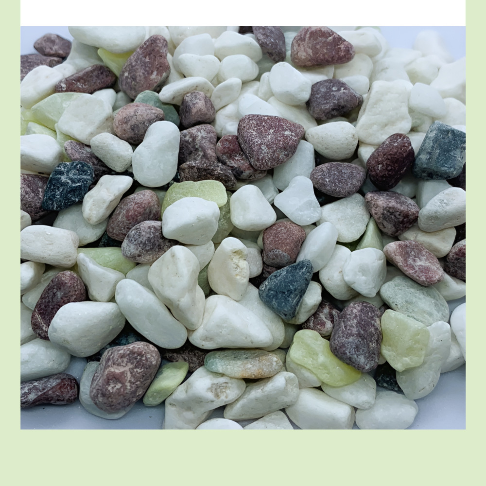 모오닝 가드닝 오색 삼색 홍자갈 1kg 화분 조경 어항 장식돌 소포장 3,980원