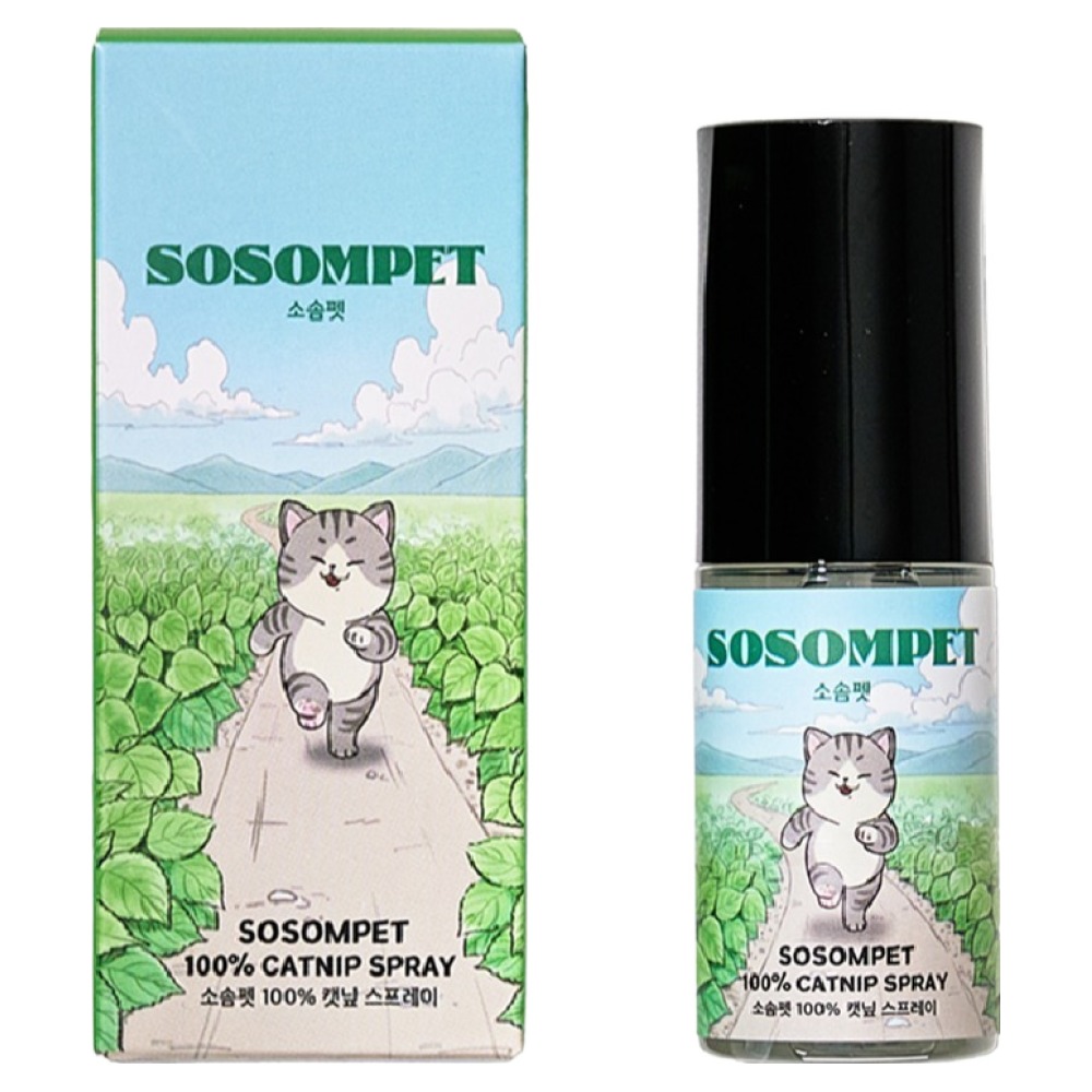 소솜펫 고양이 캣닢추출물 스프레이, 1개, 40ml, 캣닢 16,900원